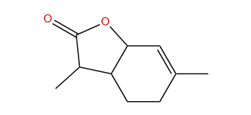 3a,4,5,7a-Tetrahydro-3,6-dimethylbenzofuran-2(3H)-one